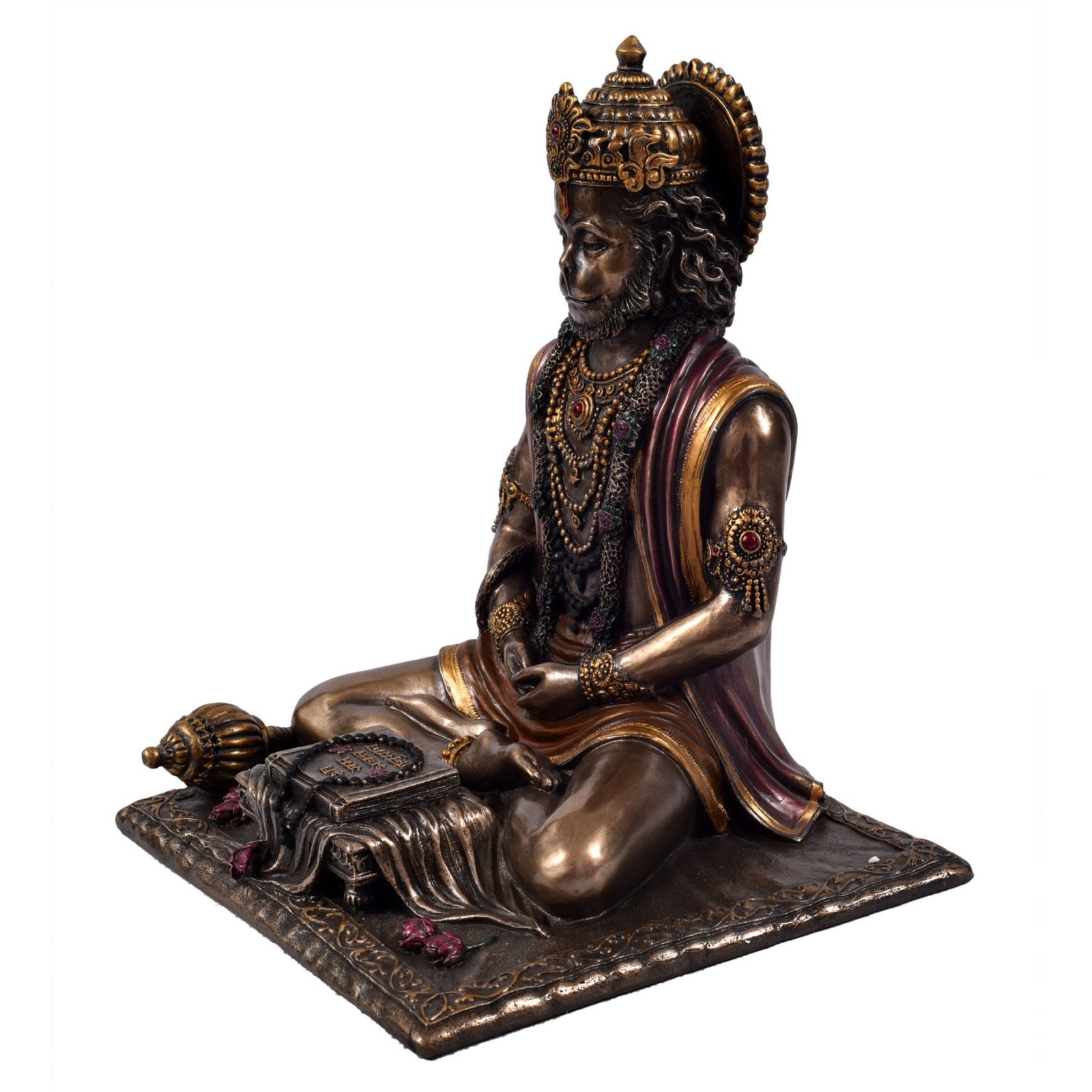 Brass Hanuman Sitting