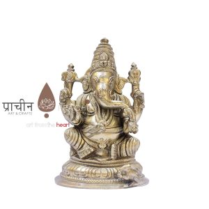 Panchaloha Ganesha Sitting