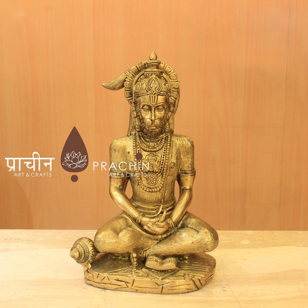Lord Hanuman in Dhyana Mudra – Prachin Art and Crafts