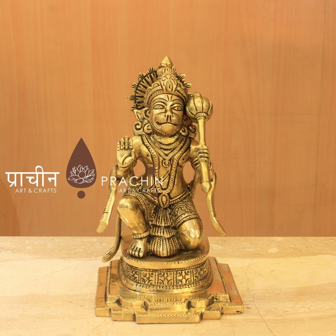 Hanuman Sitting Ashirwad