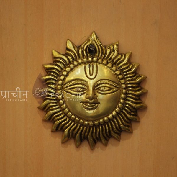 Hanging Sun Face Symbol