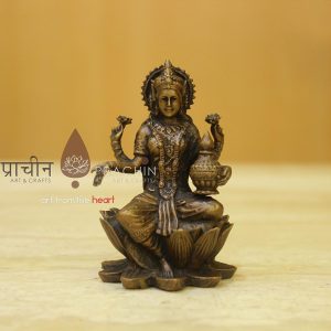 Copper Laxmi Idol