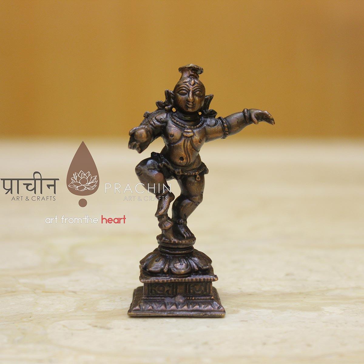 IMG_6818 Copper Dancing Krishna