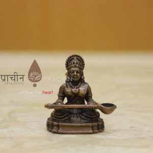 Copper Annaporneshwari Devi Idol