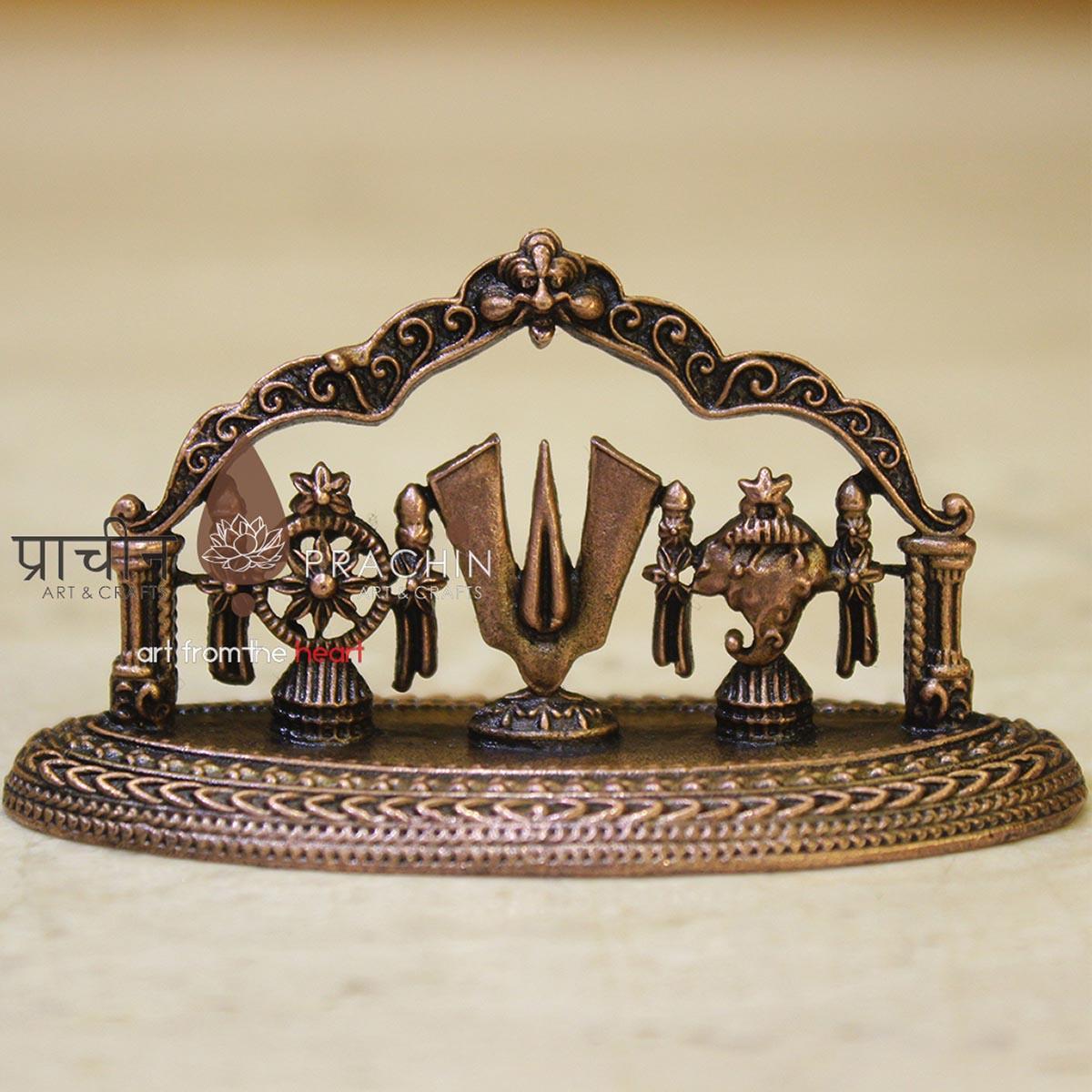Copper Shankh Chakra Namah