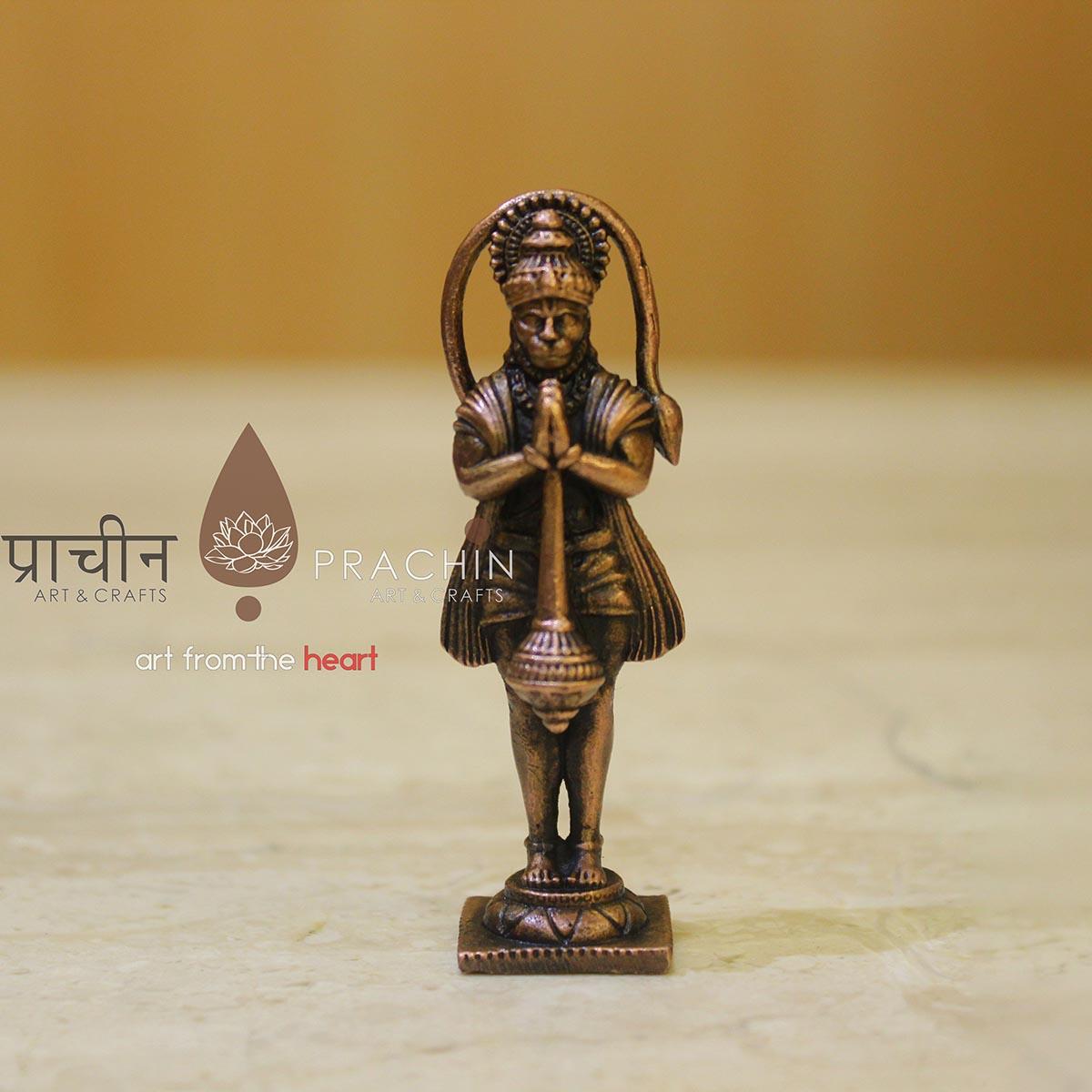 IMG_6852 Copper Hanuman Statue