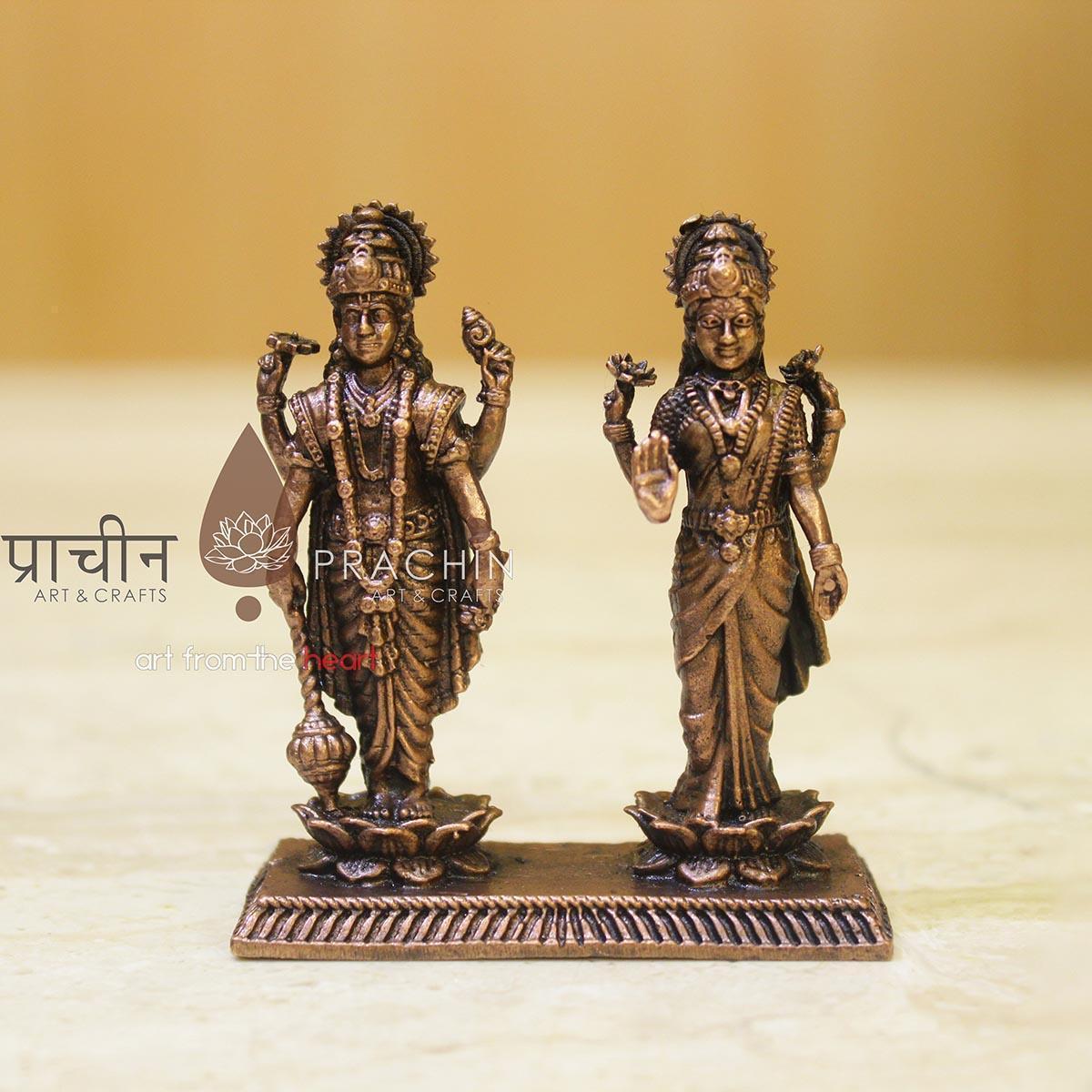 Vishnu Laxmi Idol